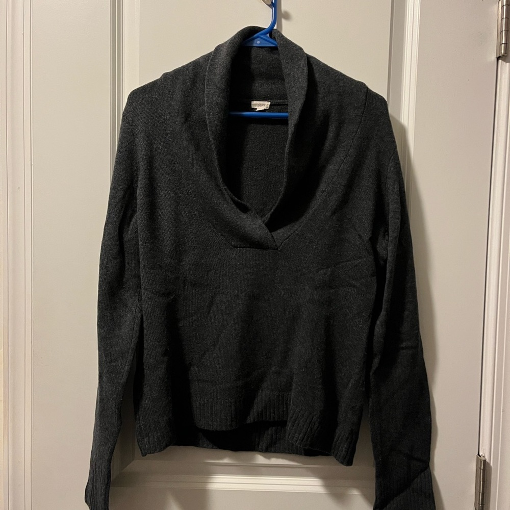Jcrew medium gray grey sweater